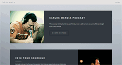 Desktop Screenshot of carlosmencia.com